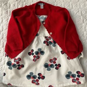 Obaibi Dress + Cardigan